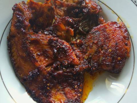 Ikan nila bakar teflon so simple..