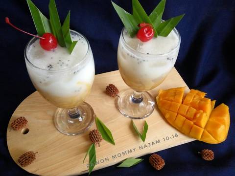 Es Cendol Mangga Berbintik recipe step 7 photo