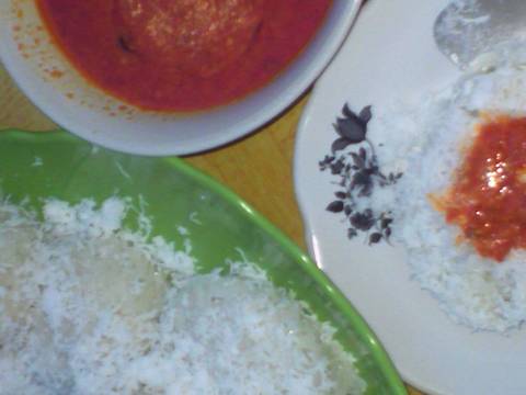 Ketan urab+ sambal goreng recipe step 5 photo