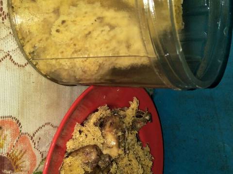 Nasi uduk ayam kremes oseng pare recipe step 2 photo