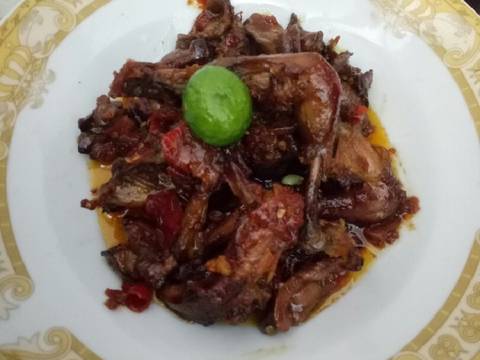 Plecingan ayam mix ati rempelo recipe step 8 photo