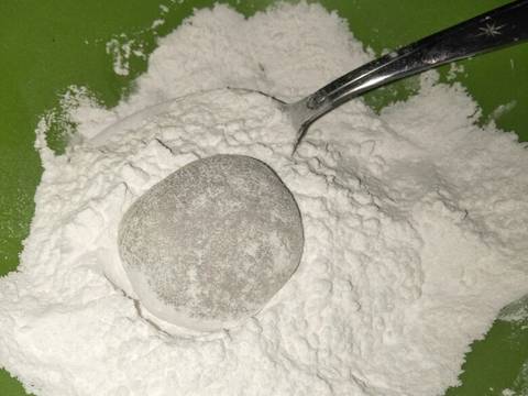 Mochi isi coklat crunchy recipe step 11 photo