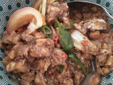 Tumis pindang cabe hijau recipe step 6 photo
