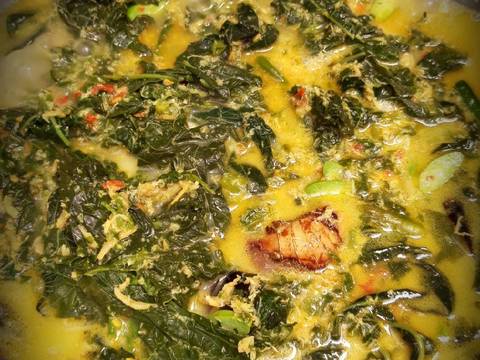 Daun Singkong Teri ala Buntil recipe step 6 photo