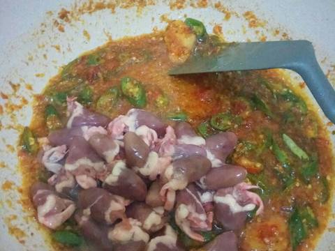 Sambel goreng krecek jantung ayam recipe step 6 photo