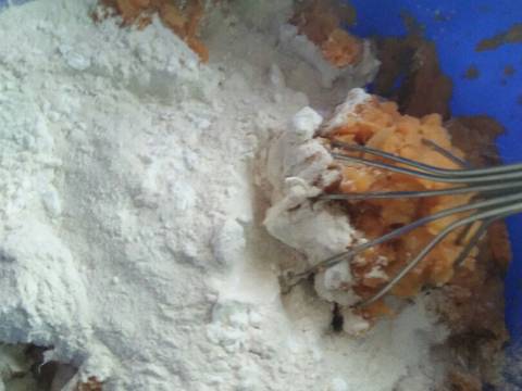 Biji salak/ candil ubi kuning recipe step 1 photo