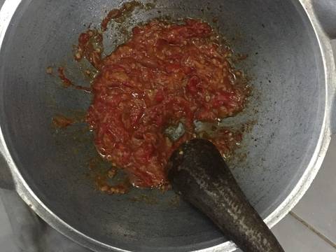 Oncom Sambel terasi recipe step 1 photo