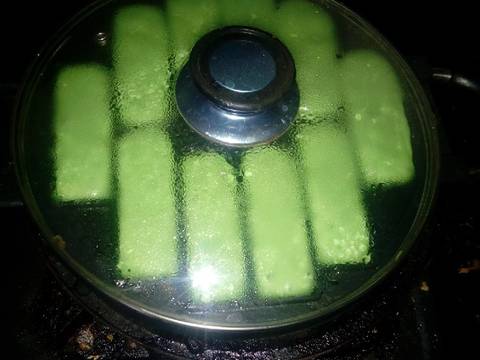 Pukis tape pandan recipe step 7 photo