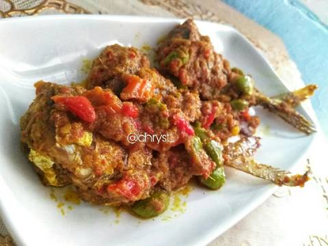 Pesmol kembung pete recipe step 4 photo