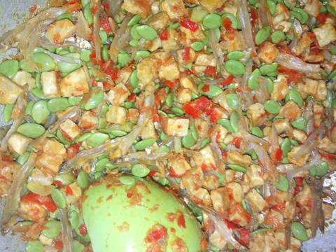 Botok lamtoro,teri,tempe recipe step 5 photo