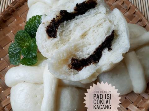 481. Pao Isi Coklat Kacang #SeninSemangat recipe step 12 photo