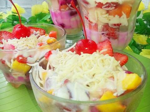  Resep  Salad  Buah  Yogurt Keju  oleh aktri nurfaa Cookpad