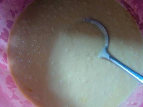 Pukis tape pandan recipe step 4 photo