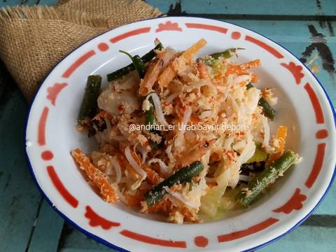 Urab Sayur Rebon recipe step 5 photo