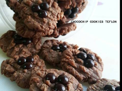Chocochip cookies teflon (1 telur)