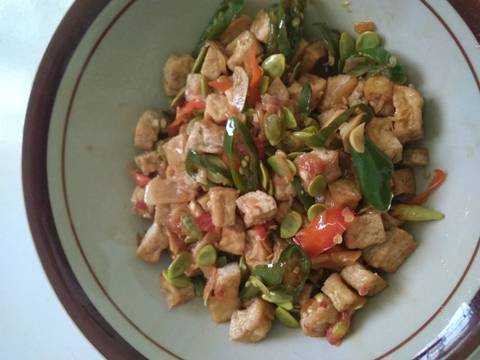 Oseng tahu petis ikan (asli Mbulu Tuban) recipe step 6 photo