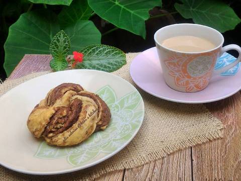Roti nutella pisang kepok recipe step 8 photo