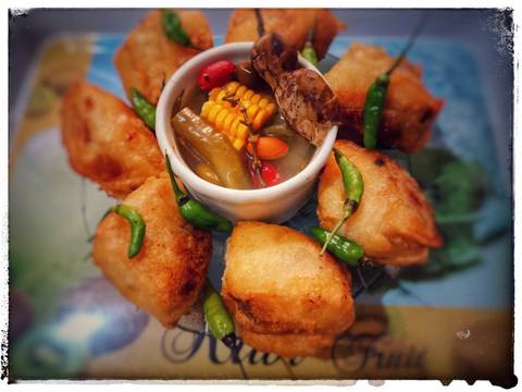 Tahu Isi Oncom Asli Enak recipe step 4 photo