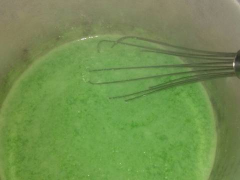 Puding santan Pandan recipe step 4 photo