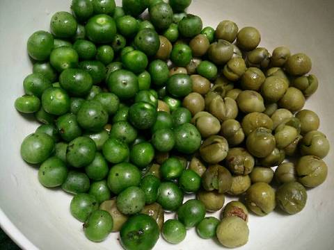 Oseng BOTOK Teri + Takokak + Leunca + Kemangi recipe step 1 photo