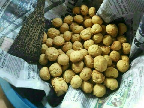Kukis bola bola kacang recipe step 3 photo