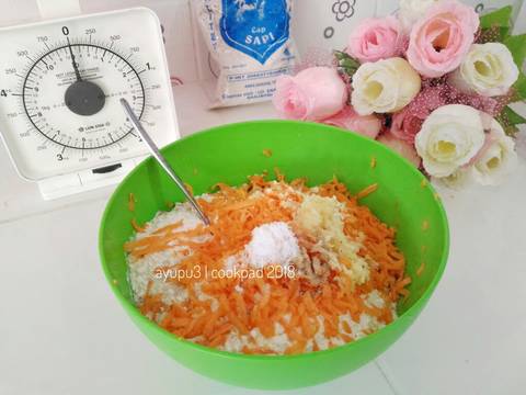 Cilok telur sayur (empuk), kenyal kaya pentol,gak alot, ð recipe step 1 photo