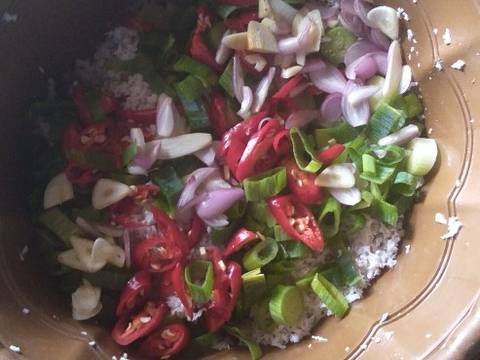Botok ikan peda endess recipe step 3 photo