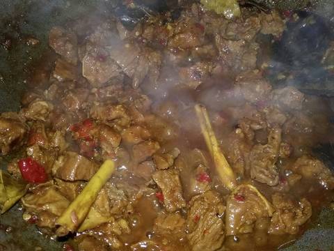 Krengsengan Daging Bumbu Ulek recipe step 11 photo
