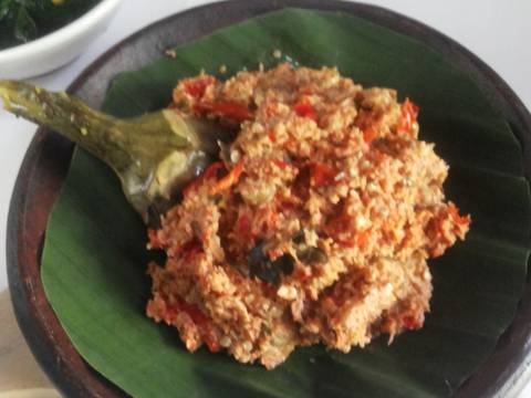 Sambal Lodeh Terong Terasi recipe step 3 photo