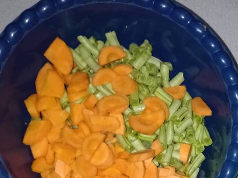 Tongseng Buntel(bunciswortel) recipe step 1 photo
