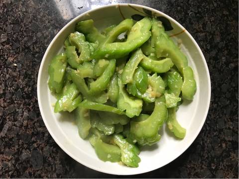 Tumis pare bawang putih anti pait recipe step 4 photo