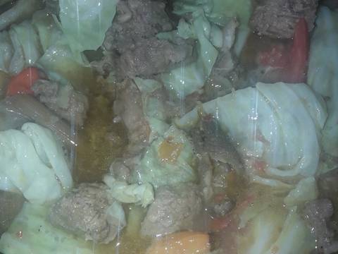 Tongseng Kambing pedas recipe step 7 photo