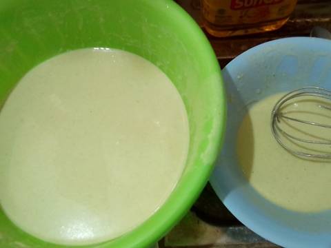 Dadar Gulung Bayam (isi wortel, kentang) recipe step 2 photo