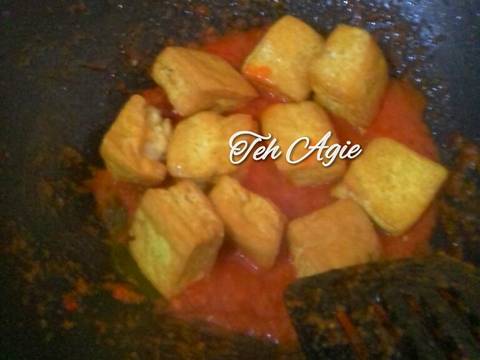 Tahu goreng balado recipe step 3 photo
