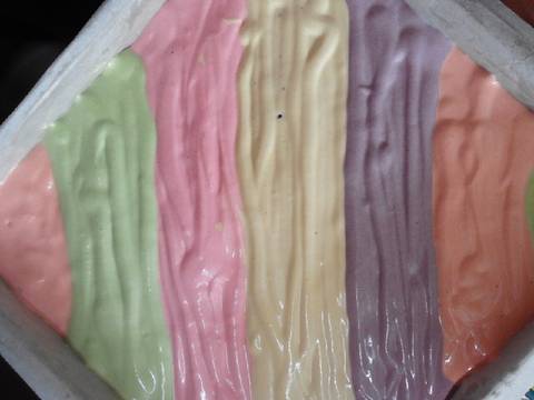 Rainbow Roll Cake (kukus)