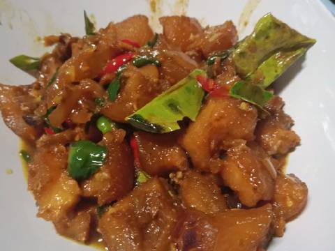 Kikil cabe ijo recipe step 4 photo