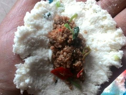 Combro singkong isi oncom kemangi recipe step 5 photo