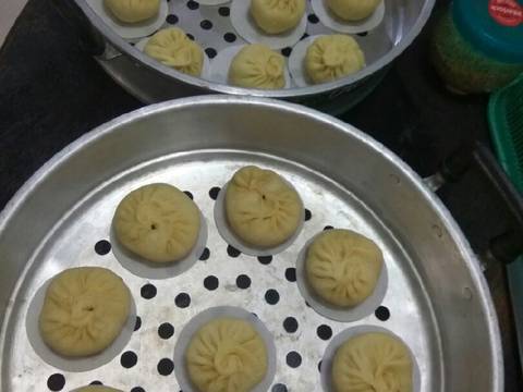 Pao Kacang Tanah dan Bakpao Ayam Kecap recipe step 7 photo