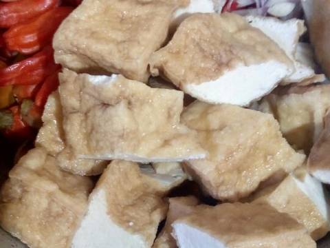 Sayur kulit mlinjo lombok rawit utuh recipe step 2 photo