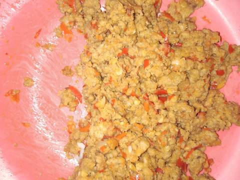 Oncom Pedas recipe step 5 photo