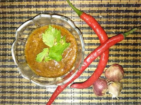 Dabu dabu sagela atau sambel roa khas gorontalo recipe step 4 photo