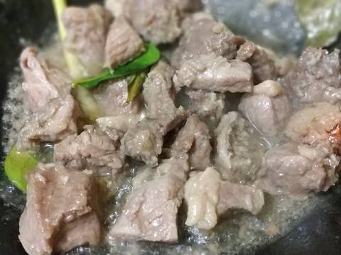 Gulai Putih Daging recipe step 1 photo