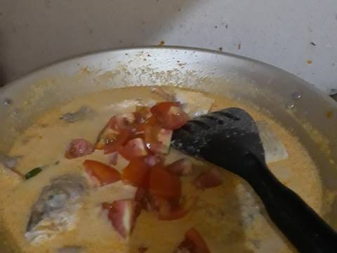 Gulai ikan kakap putih recipe step 5 photo