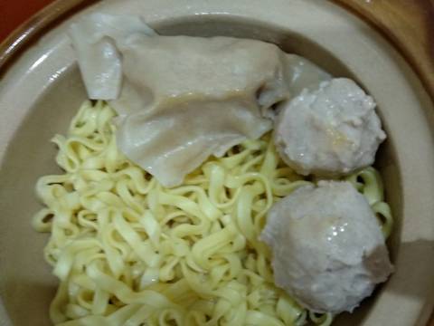 Lomie udang & bakso ikan #RabuBaru_Cookpad #BikinRamadanBerkesan