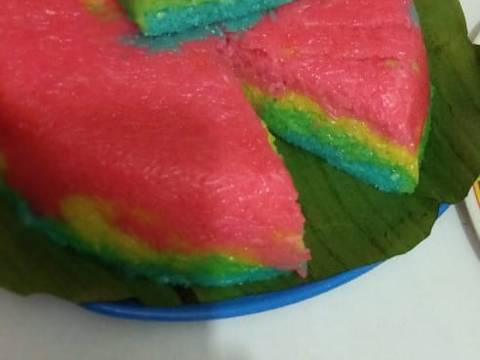 Wajik pelangi recipe step 7 photo