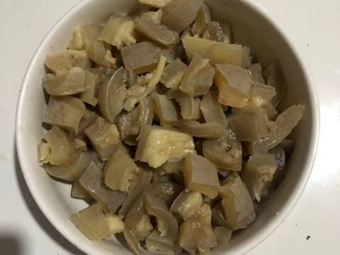 Oseng Mercon Kikil Tempe recipe step 3 photo
