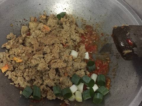 Oncom Sambel terasi recipe step 1 photo