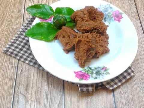 Rendang limpa #rabubaru