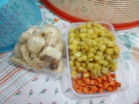 Sayur kentang krecek recipe step 1 photo