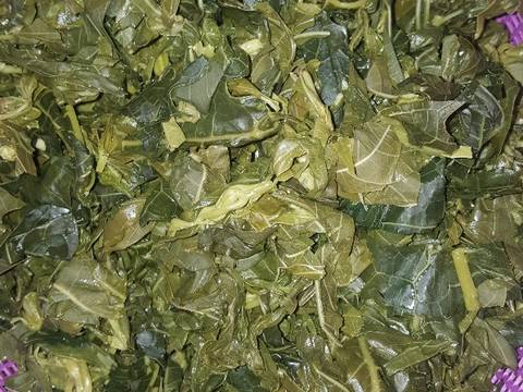 Urab daun pepaya dan singkong Ã¢ËË recipe step 1 photo